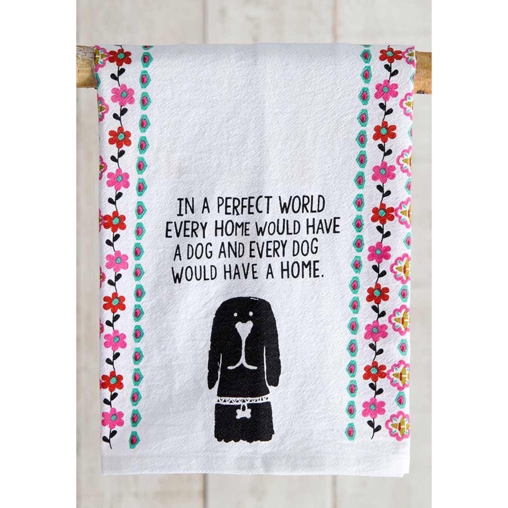 Natural Life Dog Flour Sack Towel - Picture 2 of 9